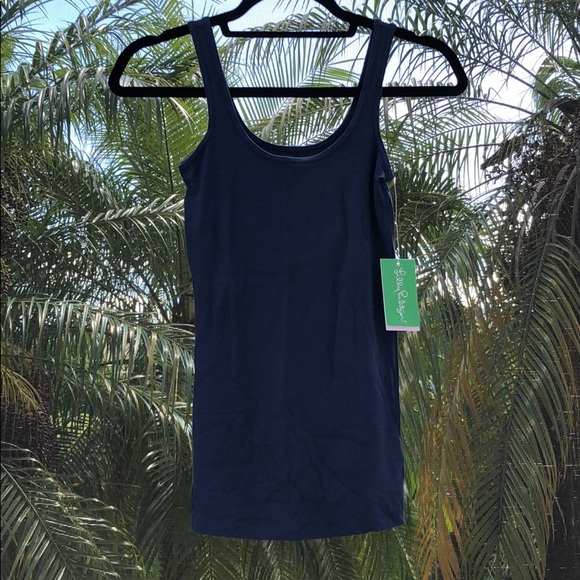 Lilly Pulitzer Tops - Lilly Pulitzer Tabbie Tank True Navy
